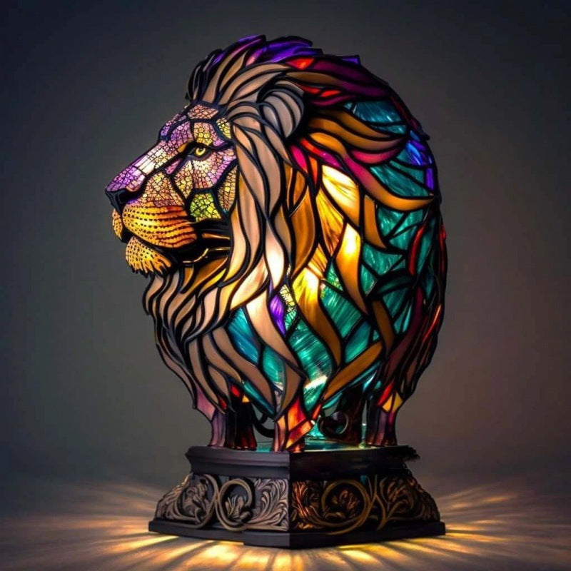 3D Animal Desk Lamp – Colored Night Light for Home Decor