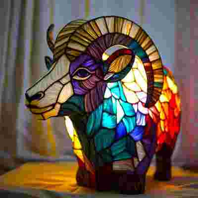 3D Animal Desk Lamp – Colored Night Light for Home Decor