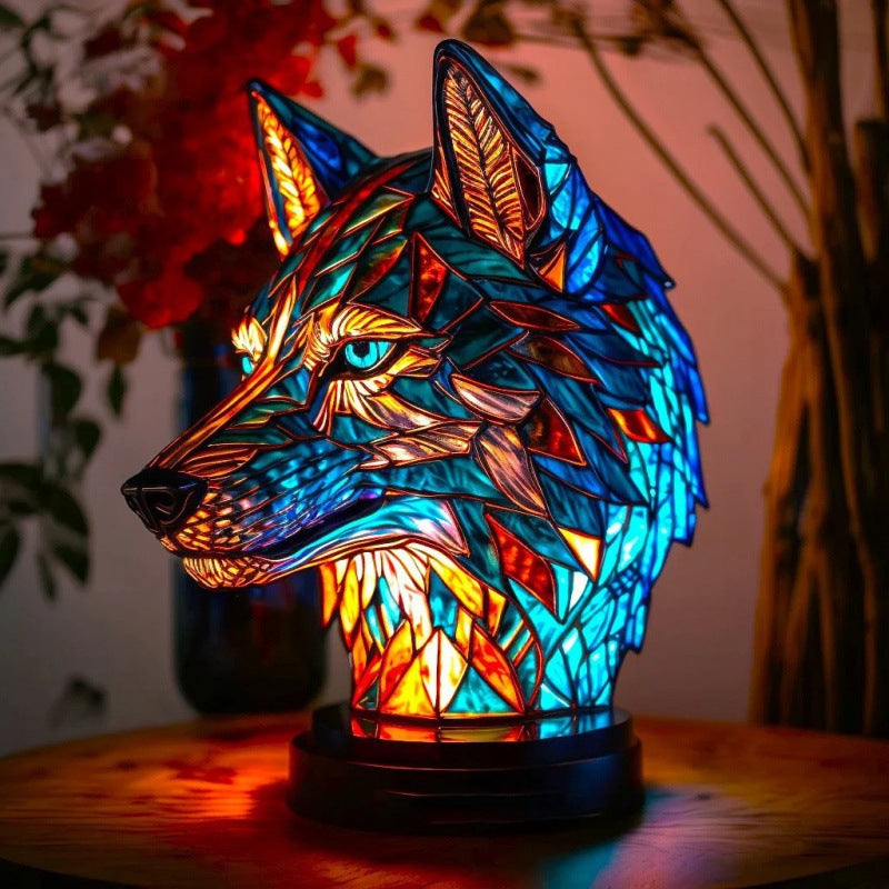 3D Animal Desk Lamp – Colored Night Light for Home Decor
