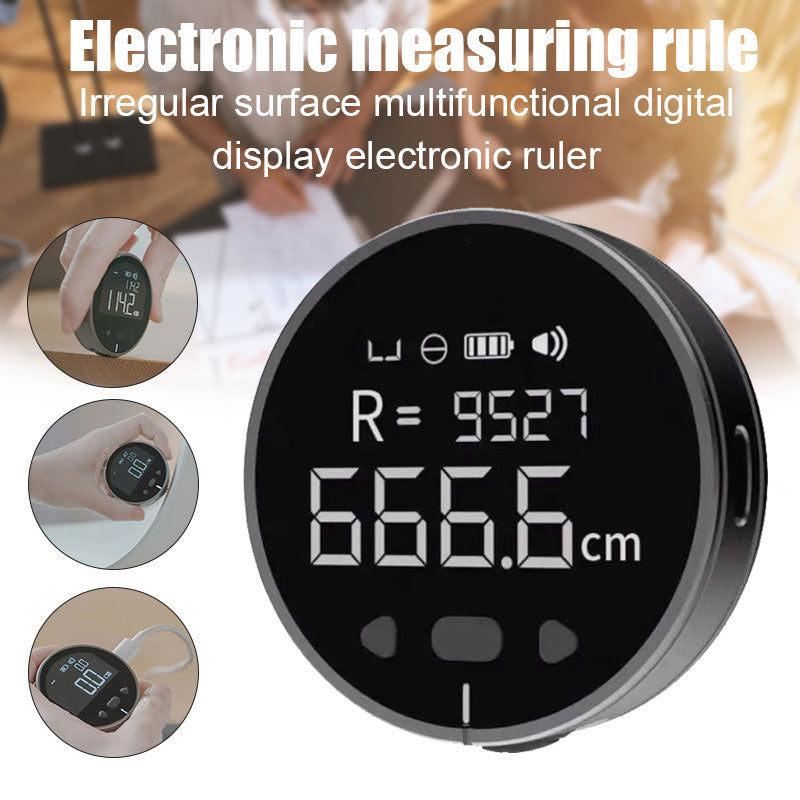 Electronic Digital Tape Measure – High Precision LCD Measuring Ruler