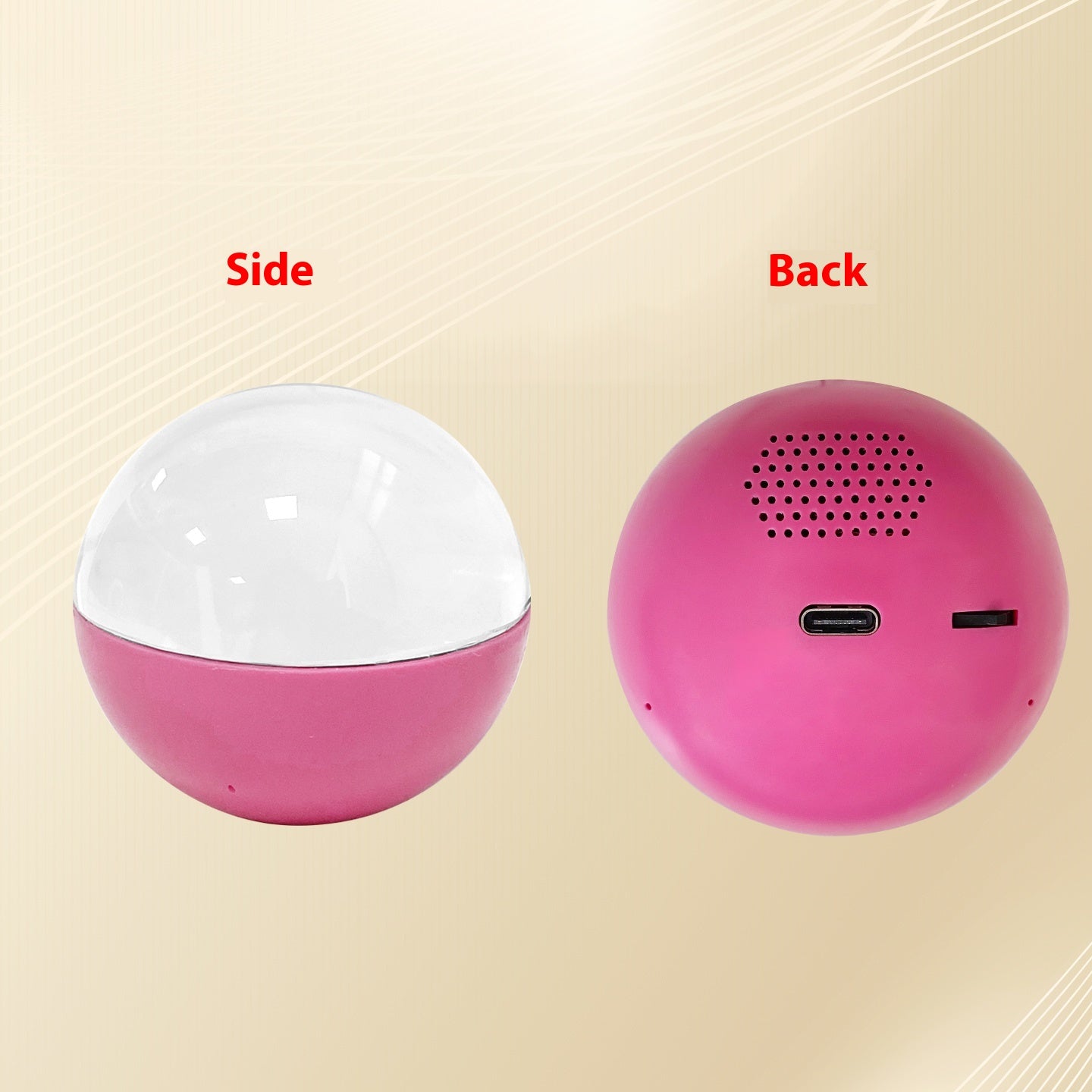 3D Electronic Crystal Ball Video Player