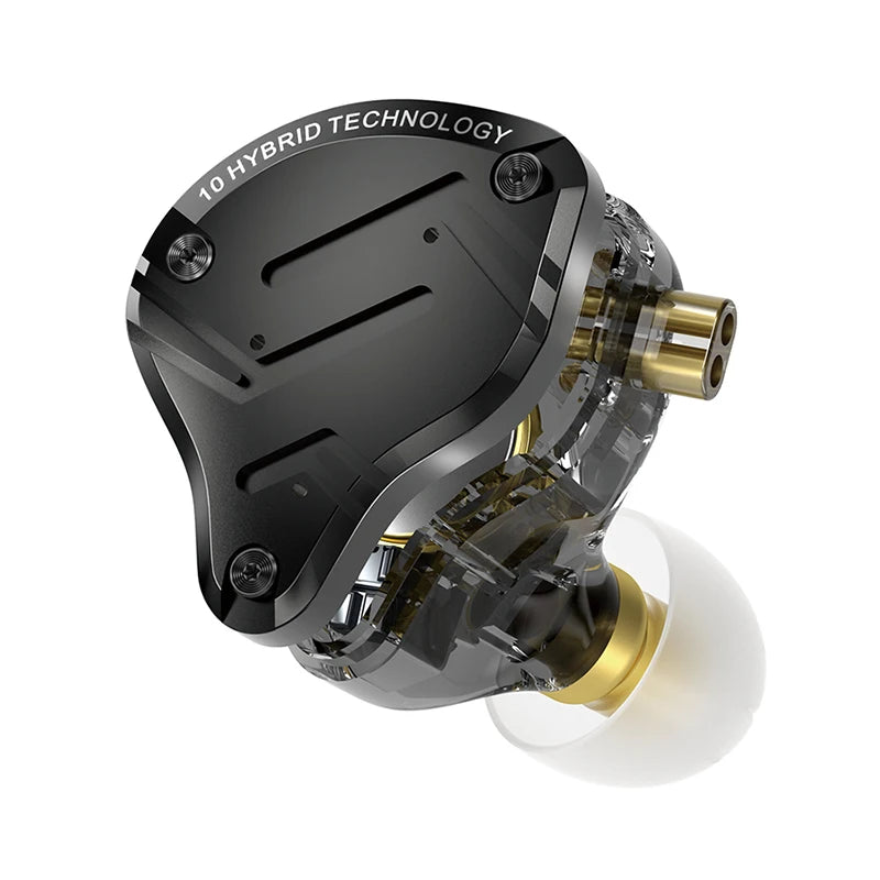 KZ ZS10 Pro X Wired IEM Earphones – HiFi Bass Monitor Headphones