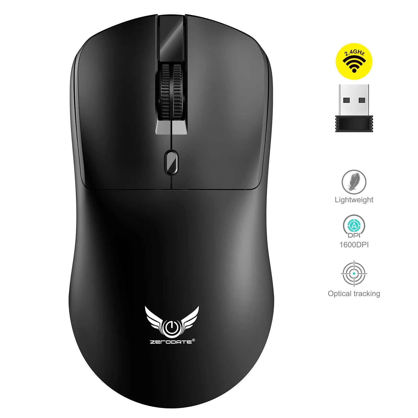 2.4G Wireless Ergonomic Mouse