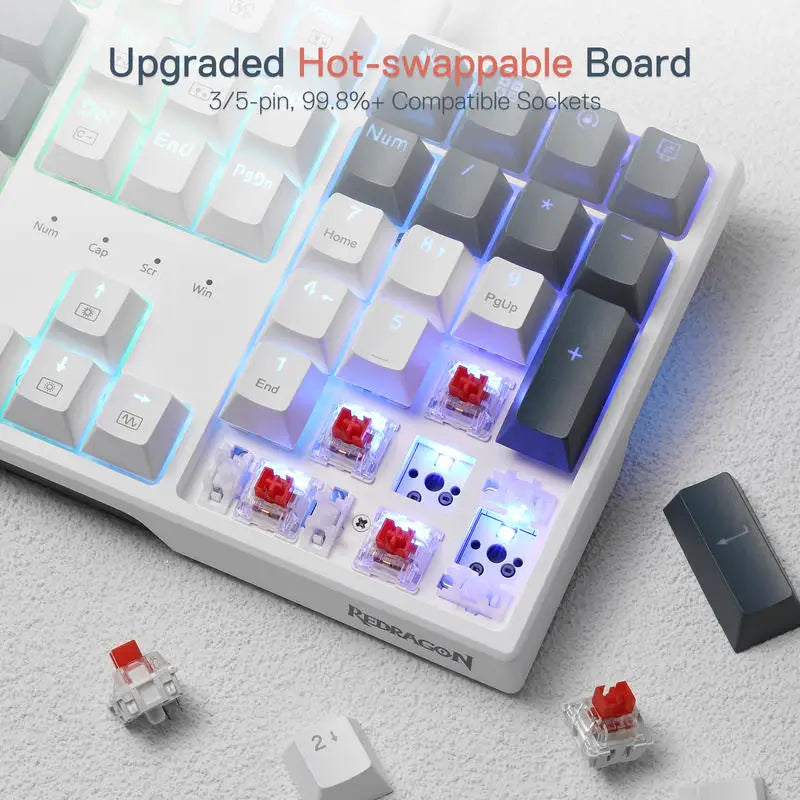 Redragon K668 108-Key RGB Wired Mechanical Keyboard