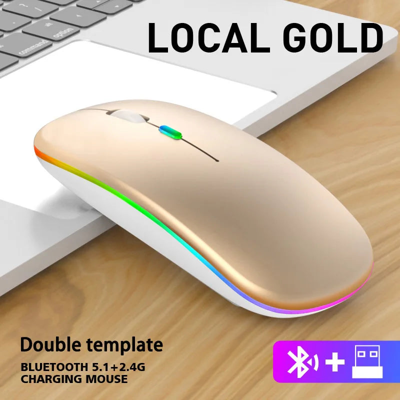 Wireless Mouse – Bluetooth & 2.4GHz Dual Mode