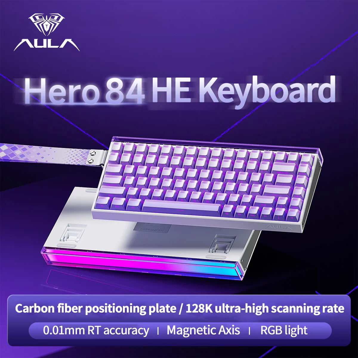 AULA HERO 84 Wired Mechanical Gaming Keyboard RGB Backlit