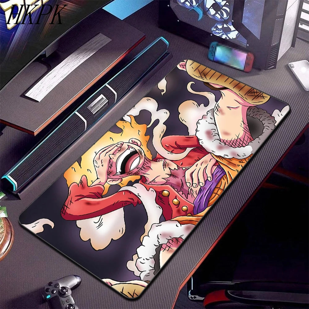**Luffy Gear 5 Large Anime Desk Mat Mouse Pad**