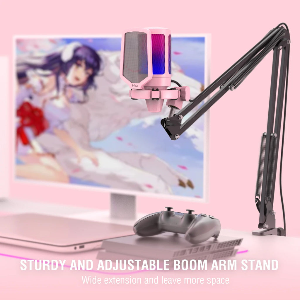 FIFINE USB Gaming Microphone Kit