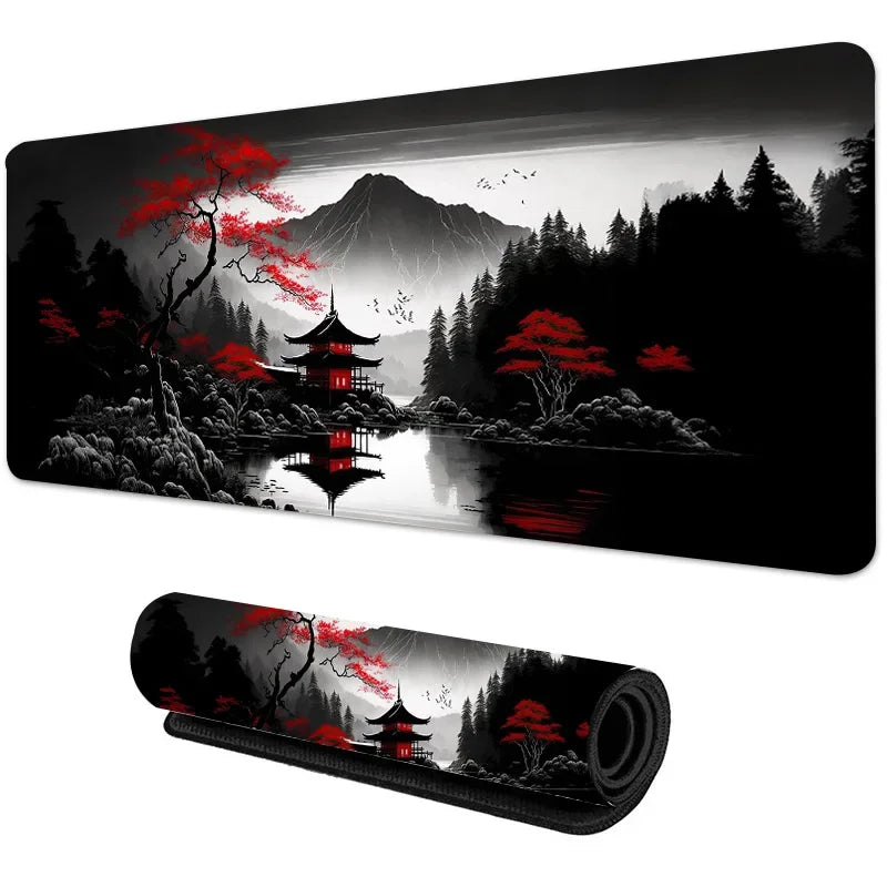 Sakura Scenery Large Gaming Mouse Pad