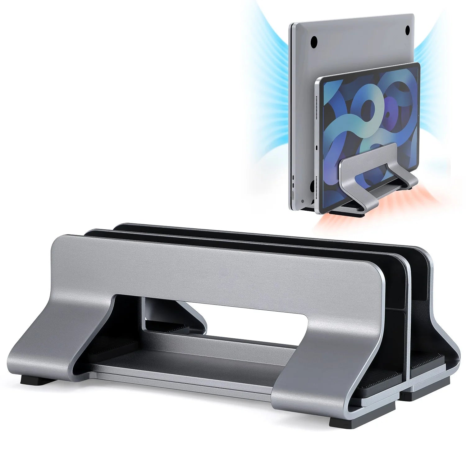 Vertical Aluminum Laptop Stand