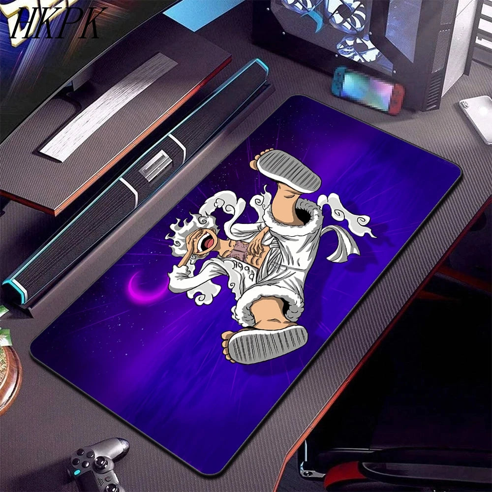 **Luffy Gear 5 Large Anime Desk Mat Mouse Pad**