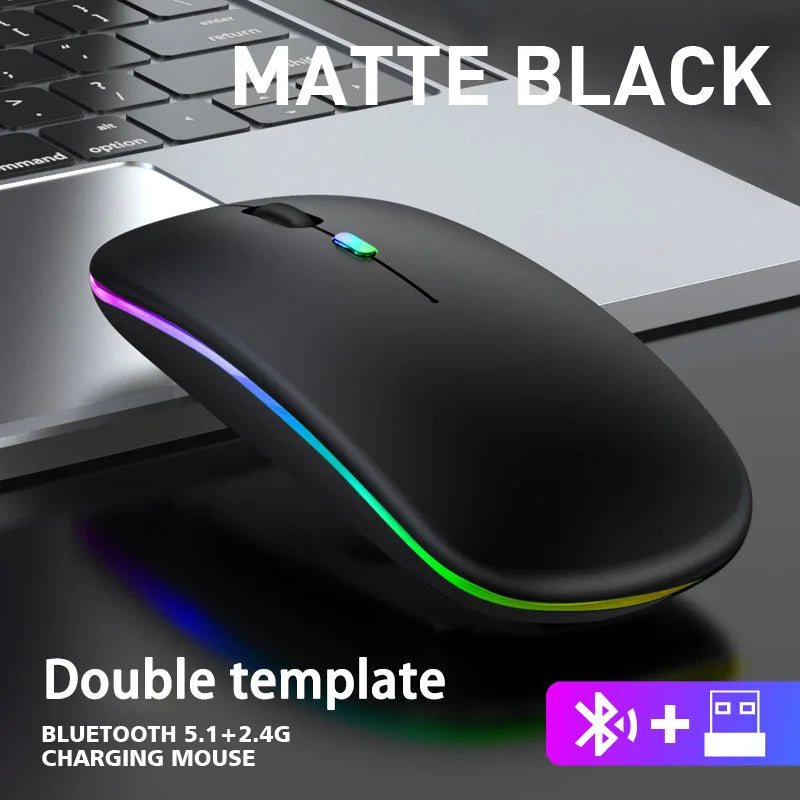 Wireless Mouse – Bluetooth & 2.4GHz Dual Mode