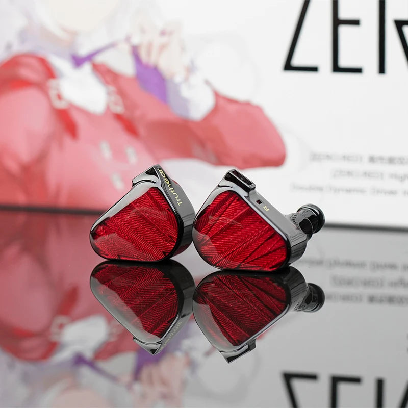 TRUTHEAR ZERO:RED IEM | Dual Dynamic Drivers, 0.78mm 2-Pin