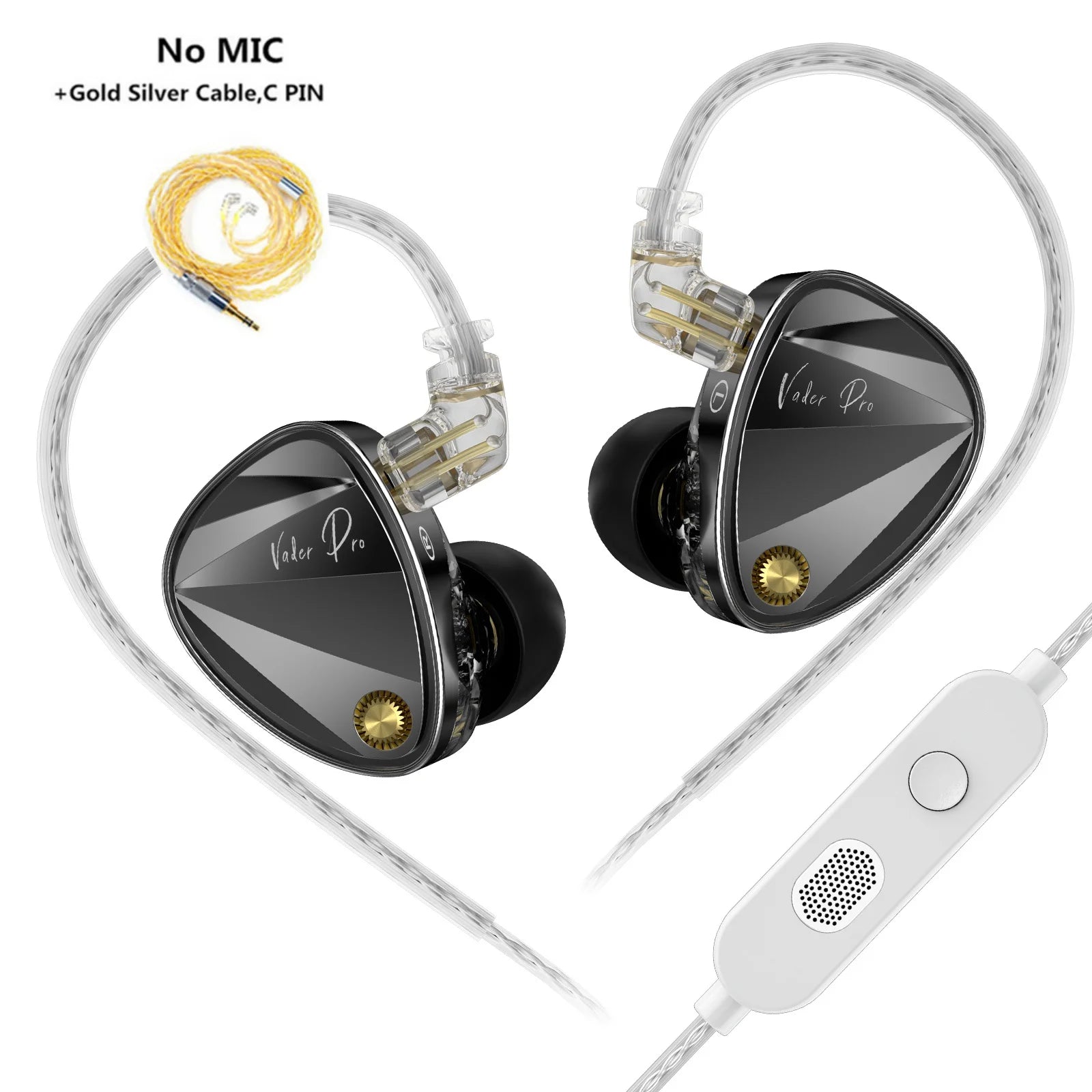 KZ Vader PRO Hifi Bass in Ear Earphones 6-Driver Dynamic IEM