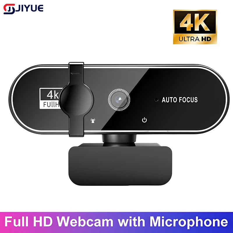 4K Webcam with Microphone