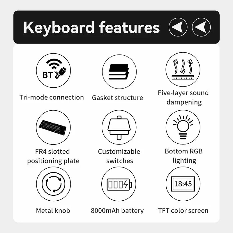AJAZZ AK980 Mechanical Gaming Keyboard