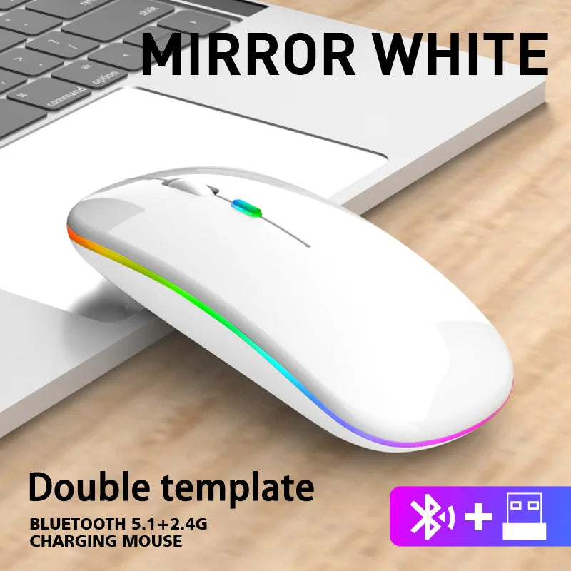 Wireless Mouse – Bluetooth & 2.4GHz Dual Mode