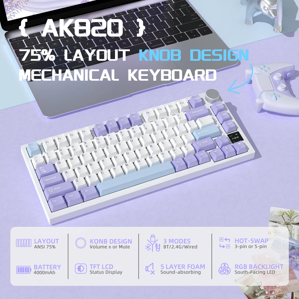 AK820 Pro Mechanical Keyboard