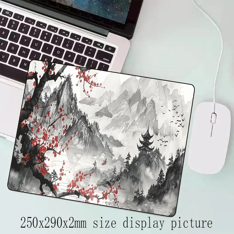 Sakura Scenery Large Gaming Mouse Pad