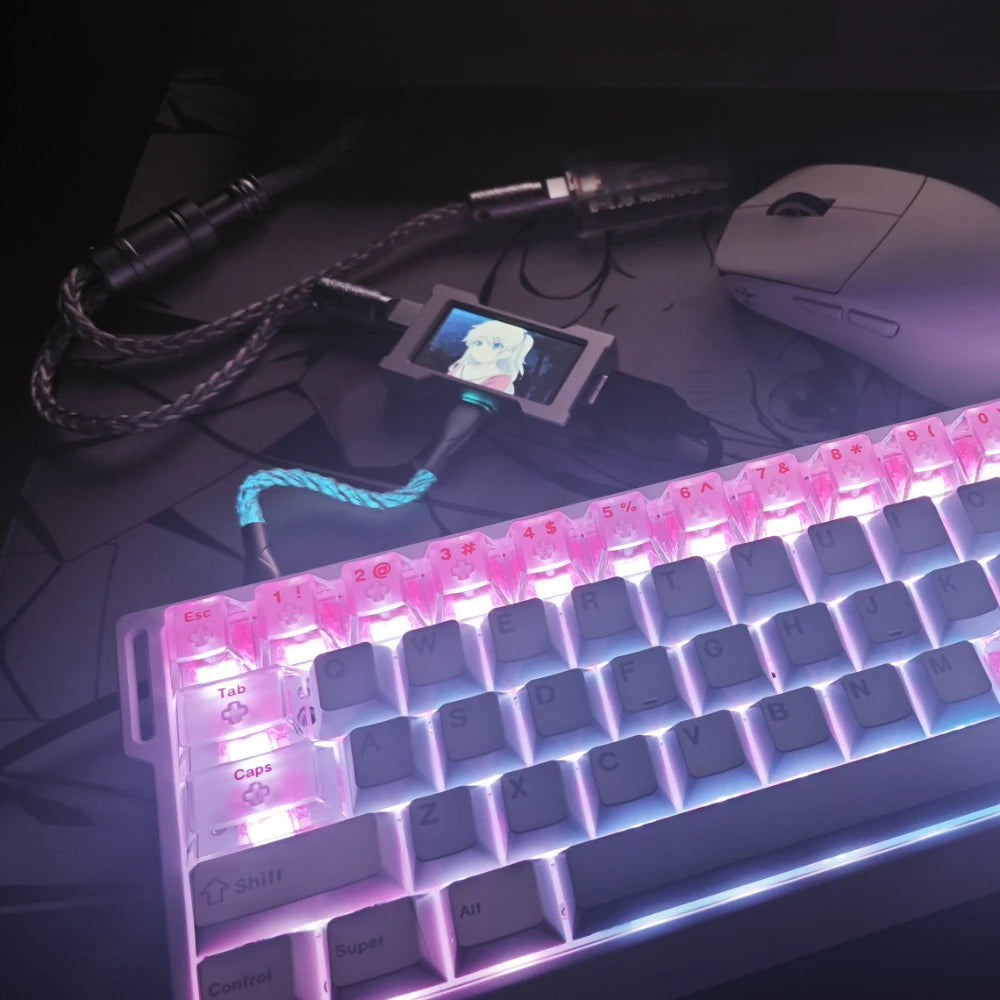 HMLAB ZNEO Gaming USB Hub – 2-to-3 Port USB Hub, 8K Hz