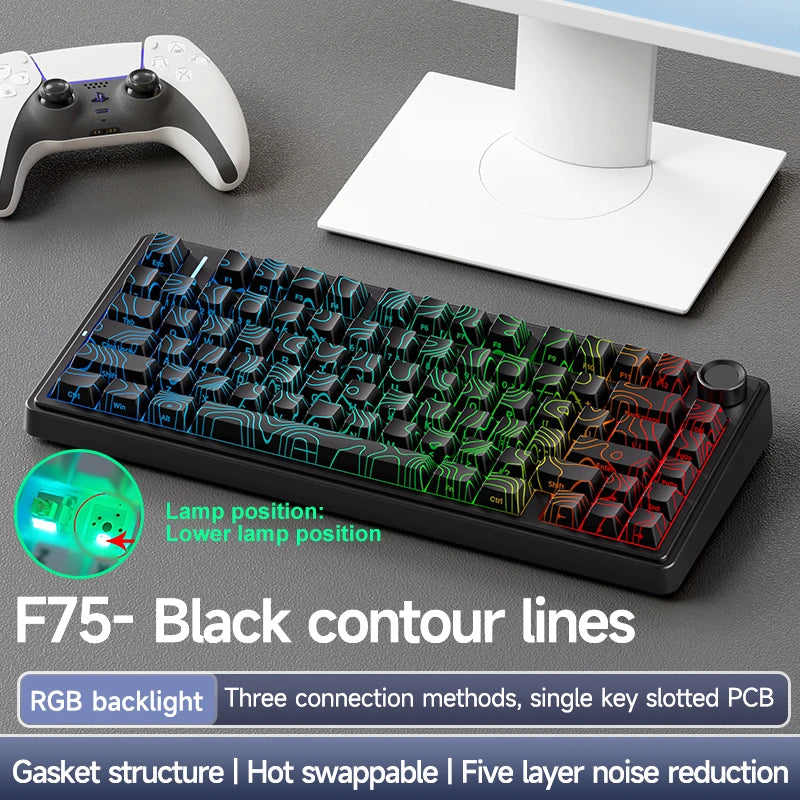 AULA F75 75% Mechanical Gaming Keyboard