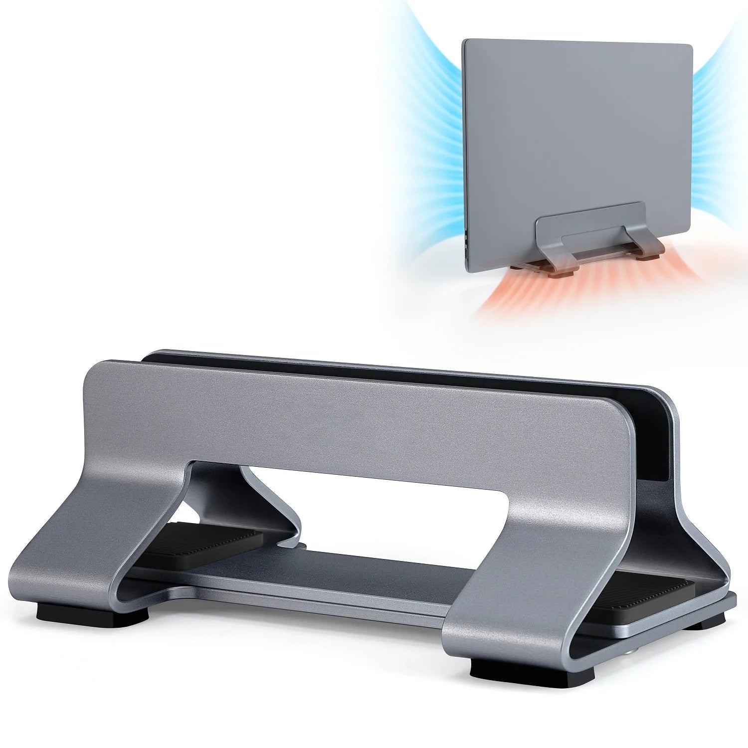 Vertical Aluminum Laptop Stand