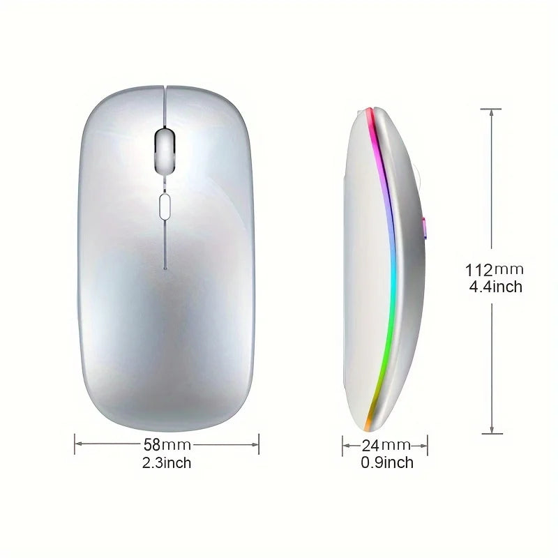 Wireless Mouse – Bluetooth & 2.4GHz Dual Mode