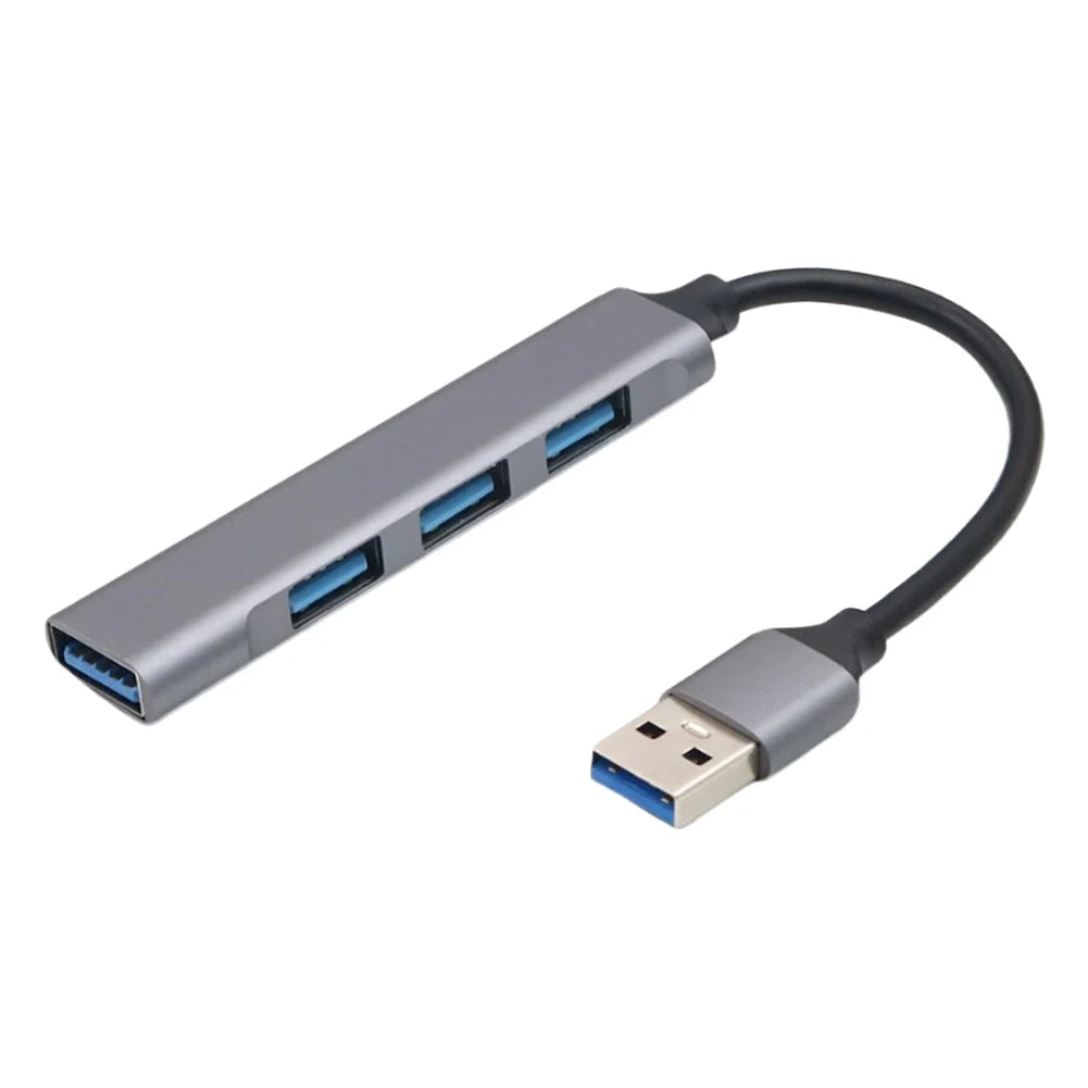 4-Port USB 3.0 Hub Adapter – USB-C to Multiple USB 3.0 Ports