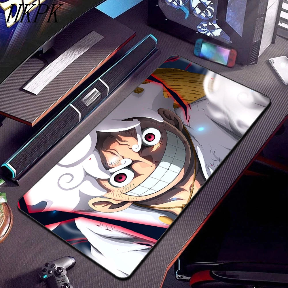 **Luffy Gear 5 Large Anime Desk Mat Mouse Pad**