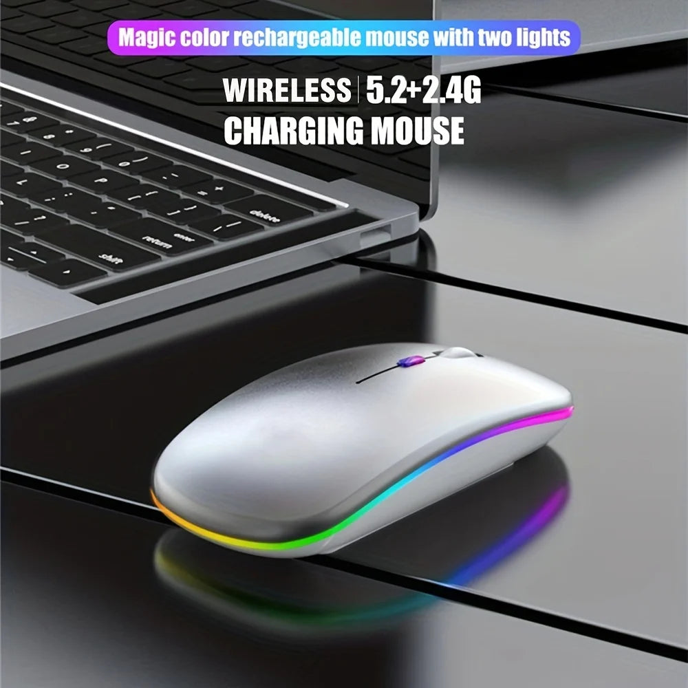 Wireless Mouse – Bluetooth & 2.4GHz Dual Mode