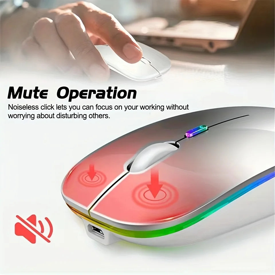 Wireless Mouse – Bluetooth & 2.4GHz Dual Mode