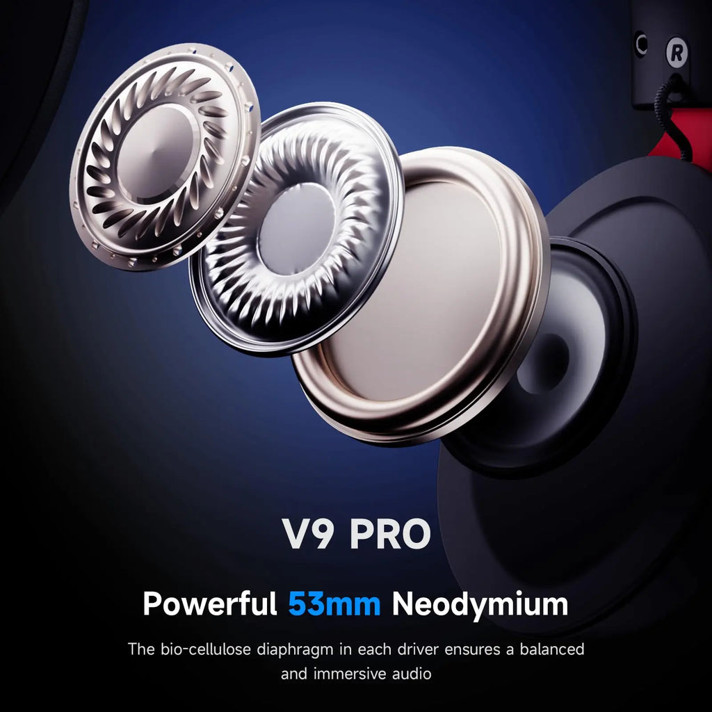 MCHOSE V9 Pro Wireless Gaming Headset