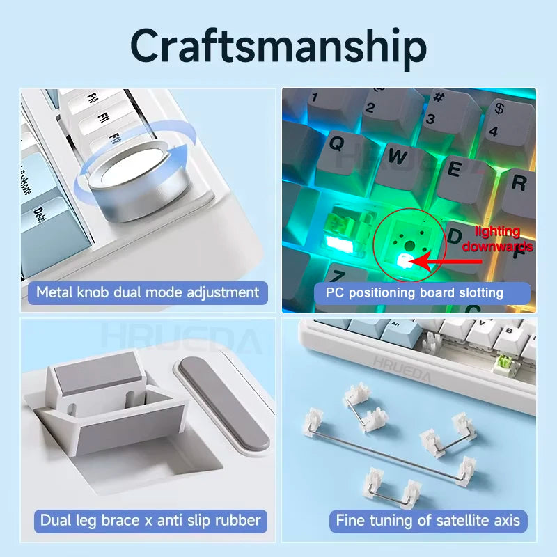 AULA F75 75% Mechanical Gaming Keyboard