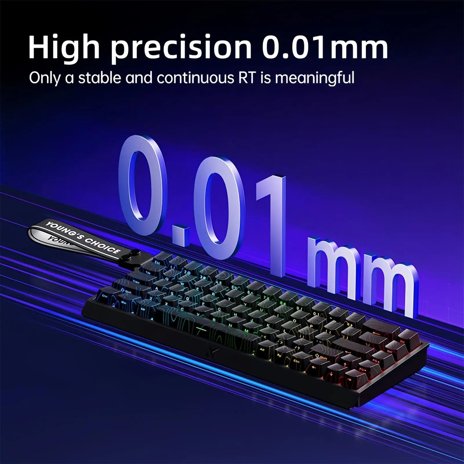 MCHOSE ACE 68 Magnetic Switch Gaming Keyboard