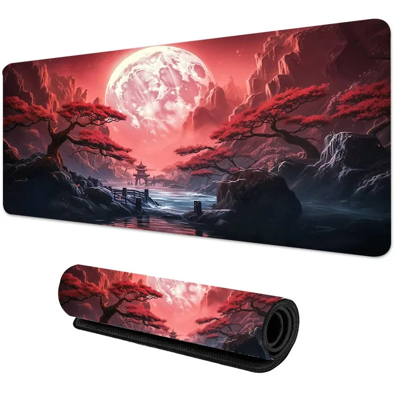 Sakura Scenery Large Gaming Mouse Pad
