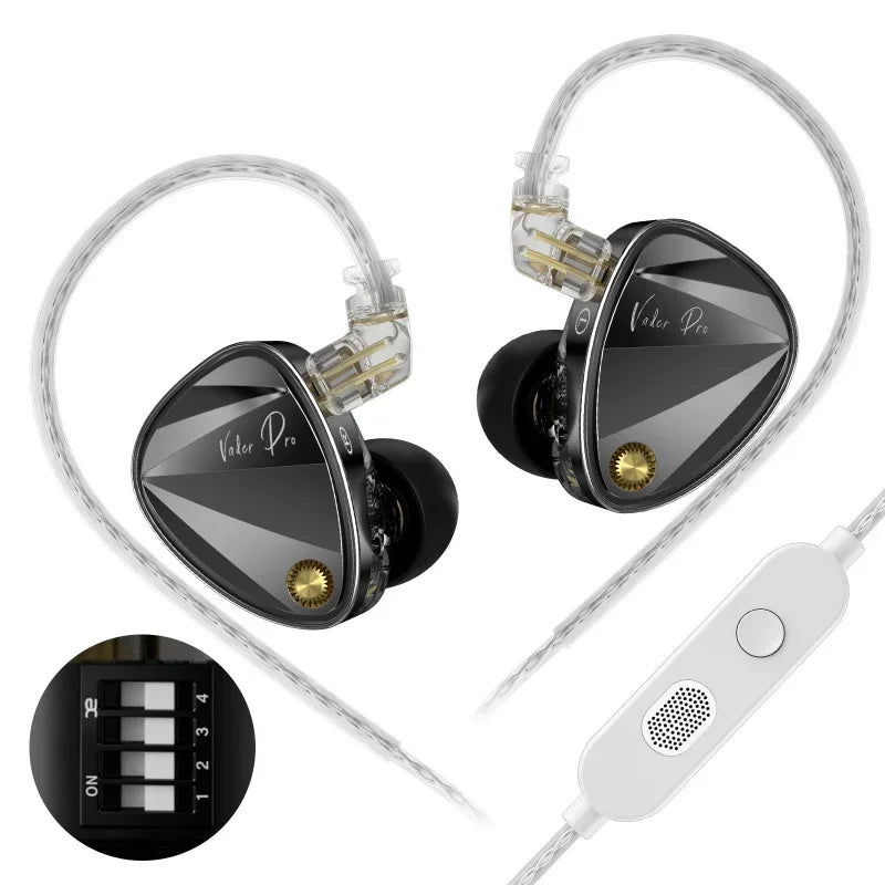 KZ Vader PRO Hifi Bass in Ear Earphones 6-Driver Dynamic IEM
