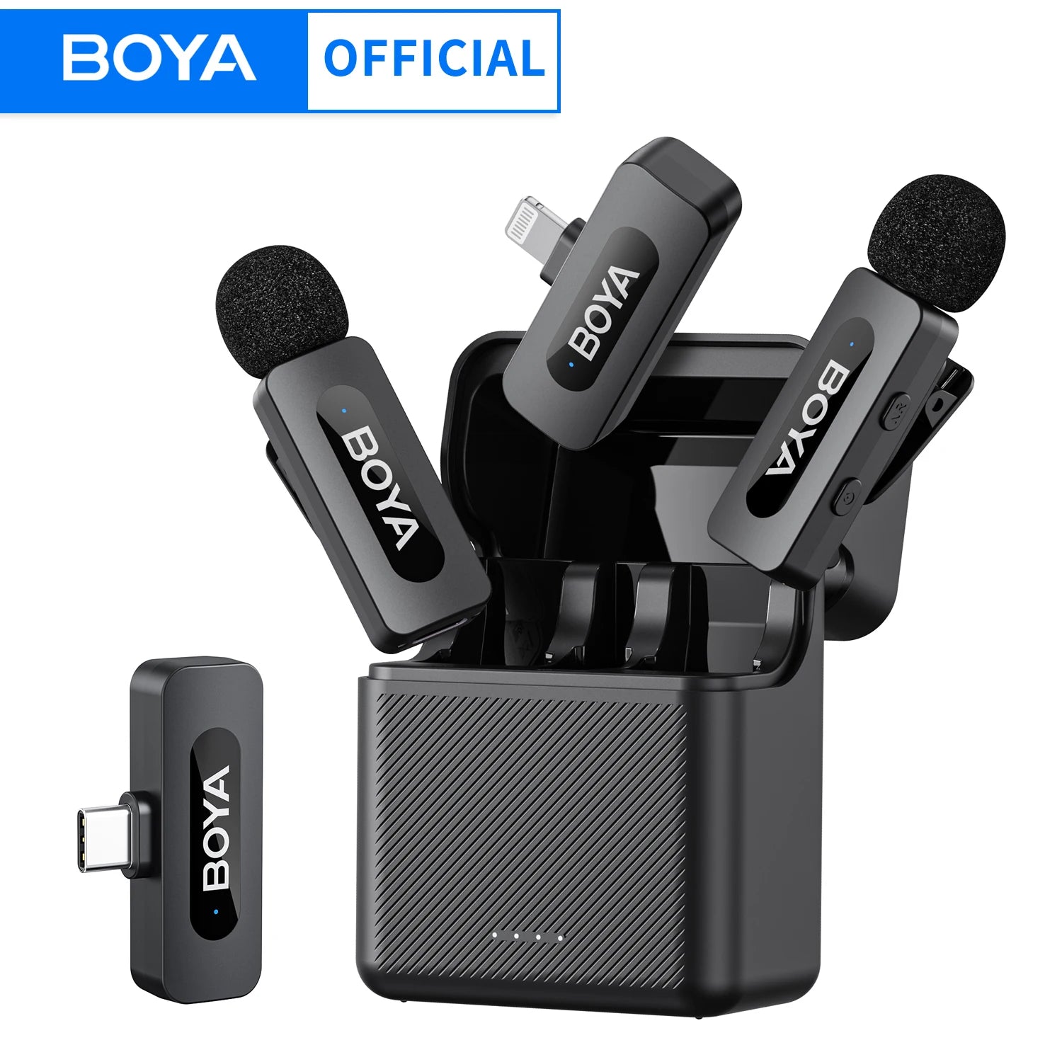 BOYA BY-V3 Wireless Lavalier Microphone
