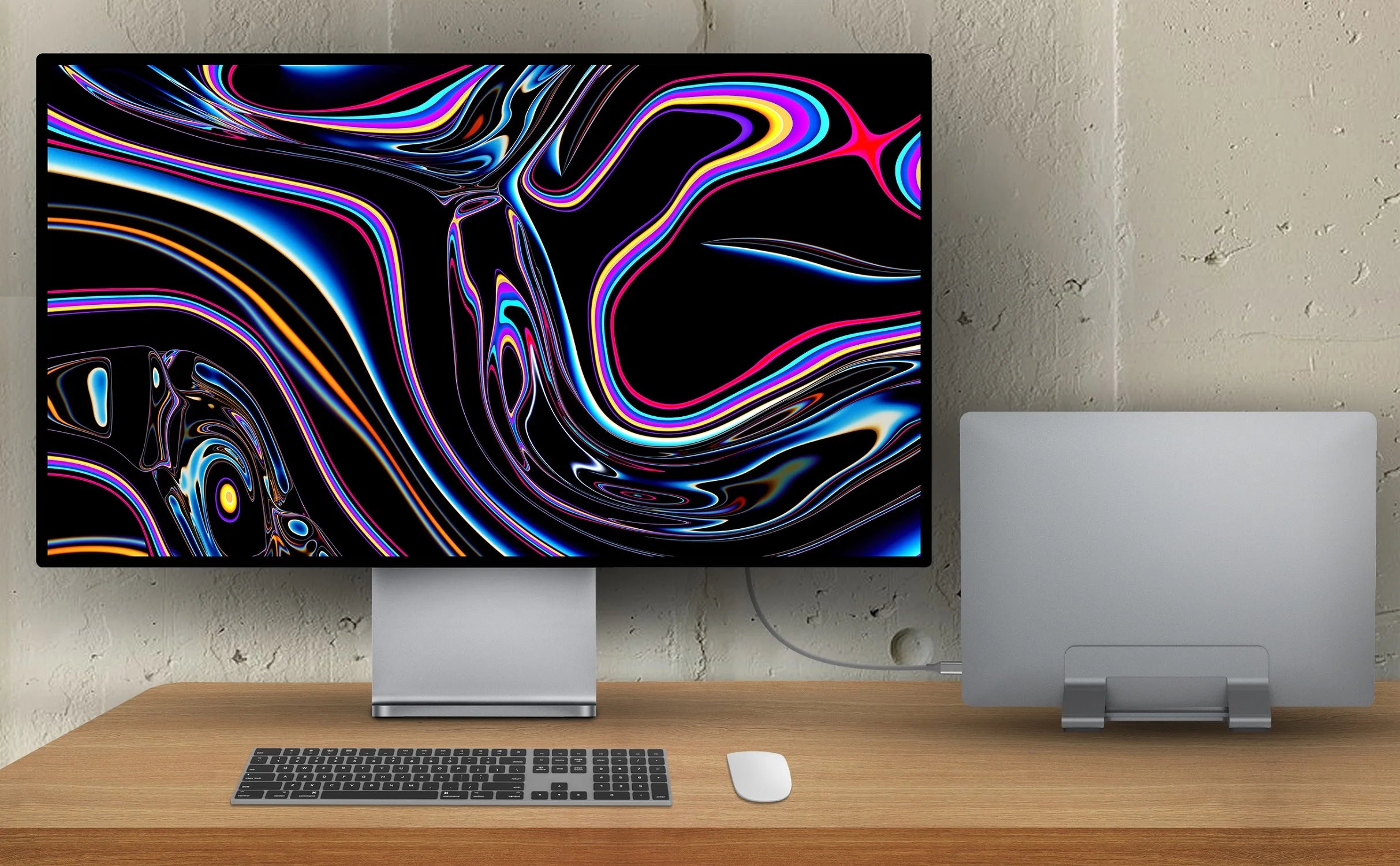 Vertical Aluminum Laptop Stand