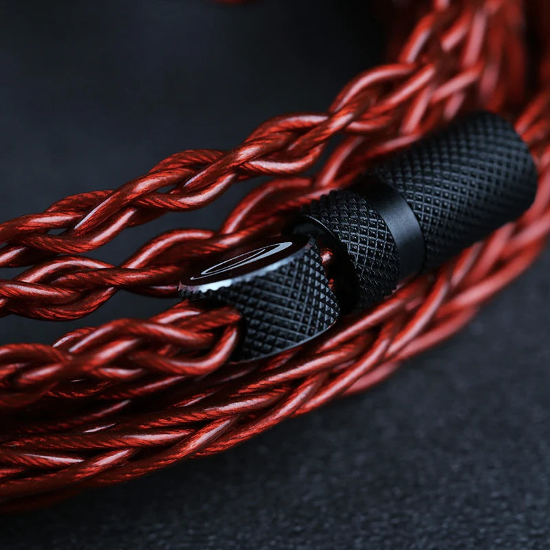 OPENHEART 8 Core Earphone Cable GoDazzle 2.5/3.5/4.4mm