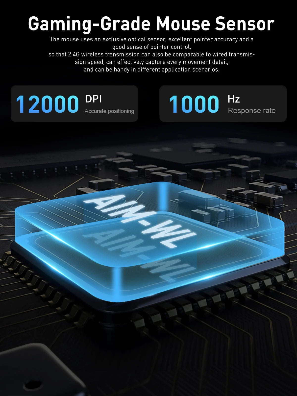 DAREU Dual-Mode Gaming Mouse