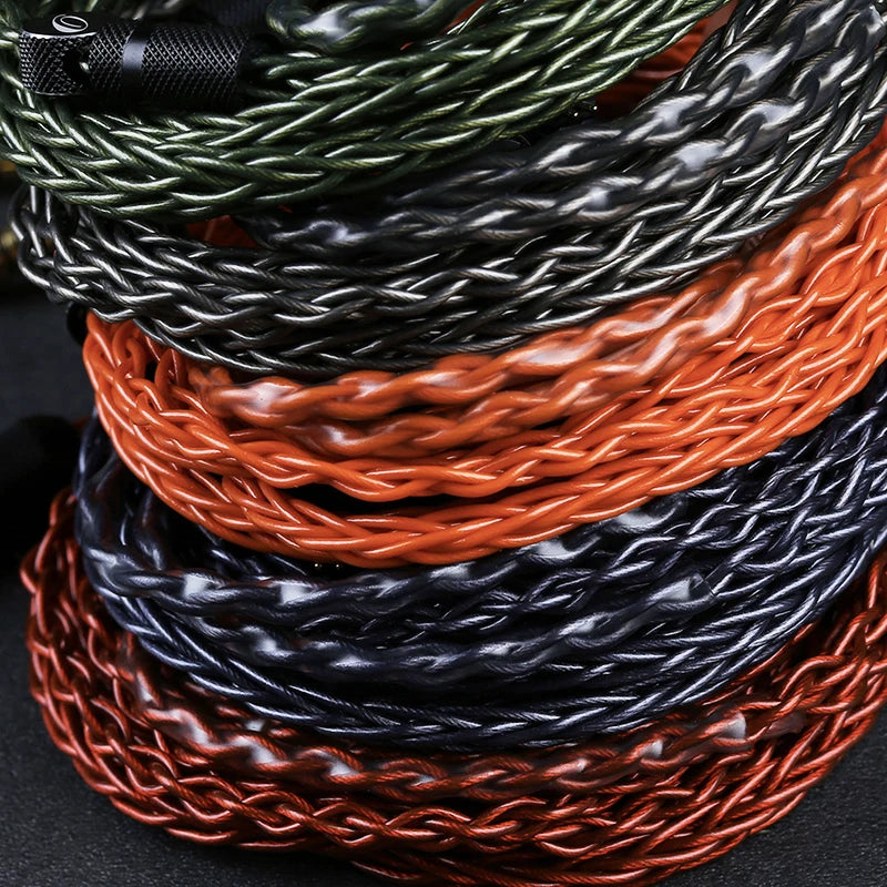 OPENHEART 8 Core Earphone Cable GoDazzle 2.5/3.5/4.4mm