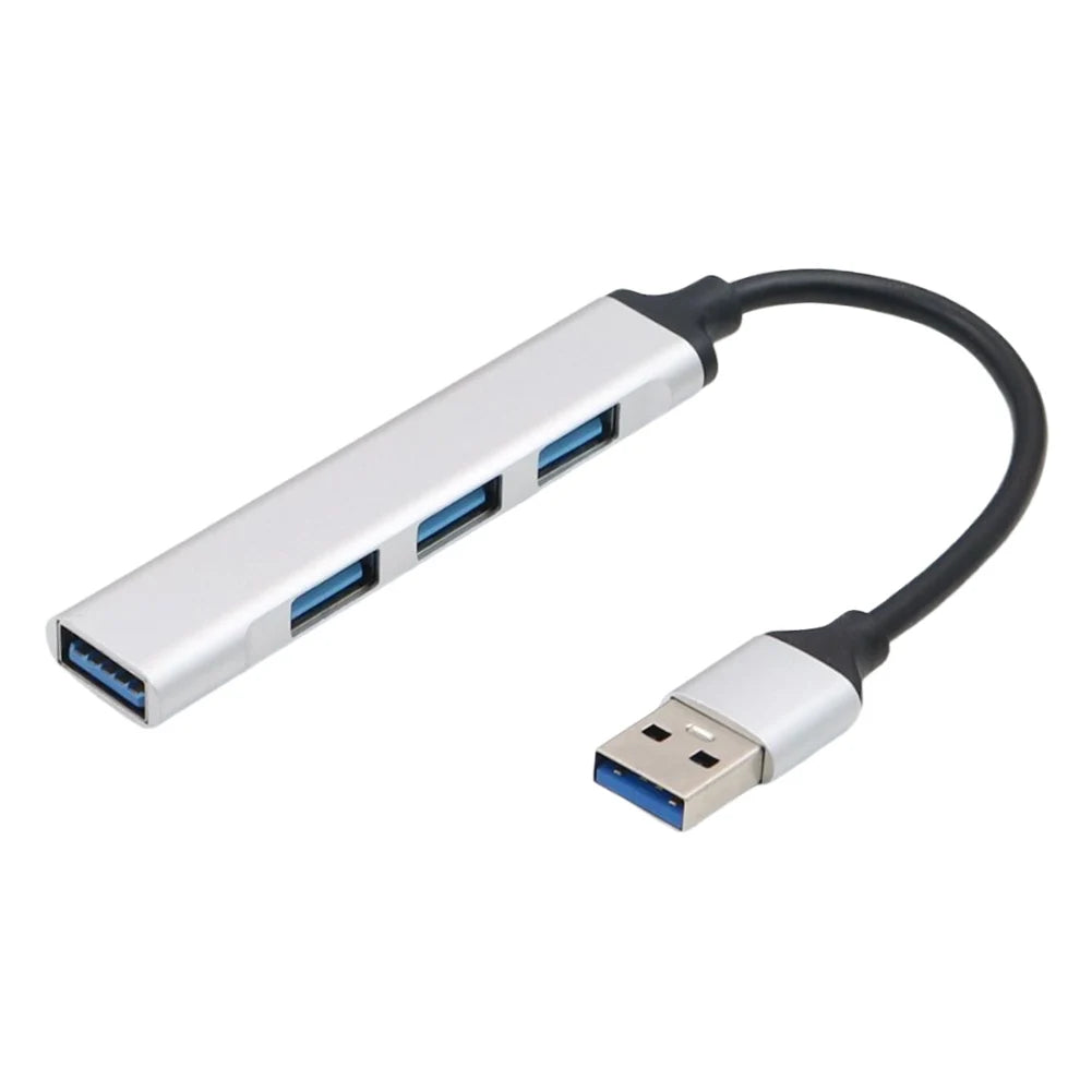 4-Port USB 3.0 Hub Adapter – USB-C to Multiple USB 3.0 Ports