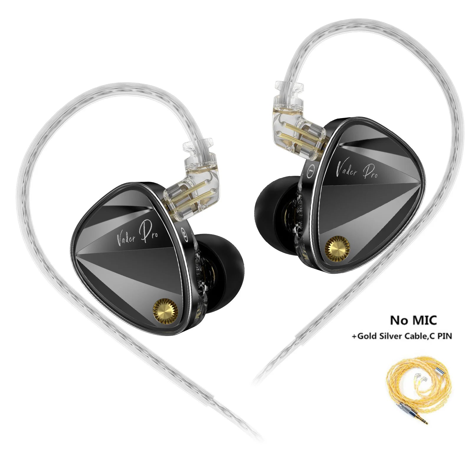 KZ Vader PRO Hifi Bass in Ear Earphones 6-Driver Dynamic IEM