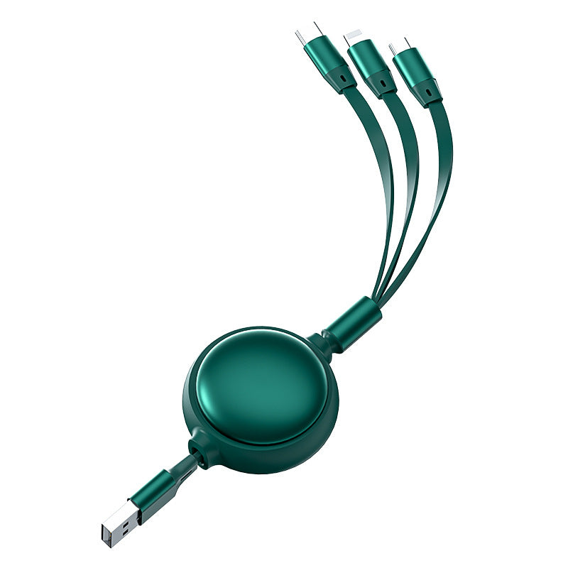 3-in-1 Retractable USB Cable – Micro USB